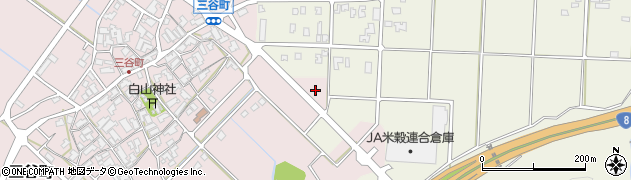 石川県小松市三谷町ホ周辺の地図