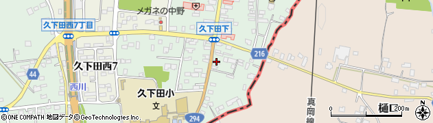 栃木県真岡市久下田744周辺の地図
