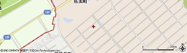石川県小松市佐美町（い）周辺の地図