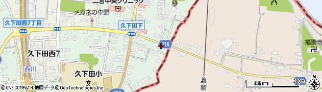 栃木県真岡市久下田764周辺の地図