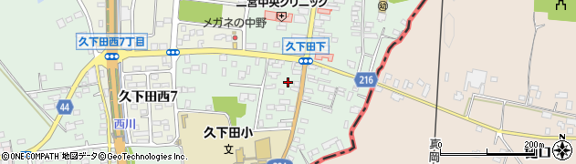栃木県真岡市久下田534周辺の地図