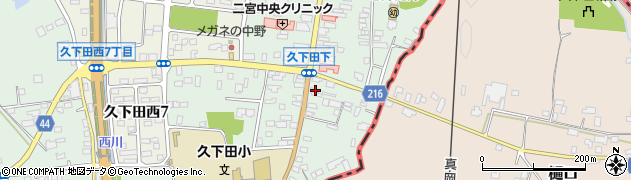 栃木県真岡市久下田741周辺の地図