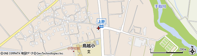 石川県白山市上野町（ヘ）周辺の地図