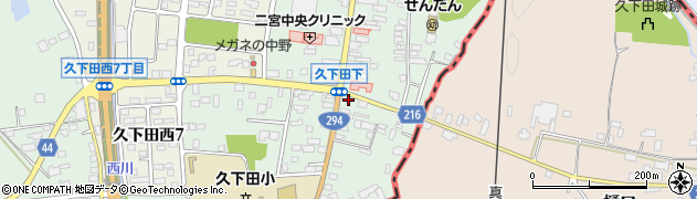 栃木県真岡市久下田739周辺の地図