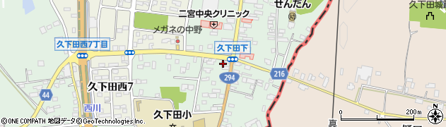 栃木県真岡市久下田540周辺の地図