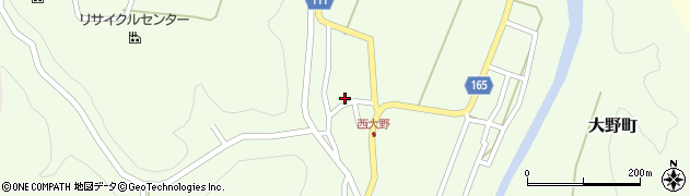 石川県小松市大野町リ周辺の地図