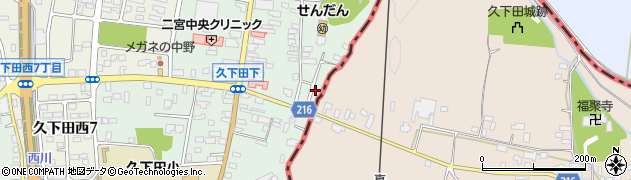 栃木県真岡市久下田797周辺の地図