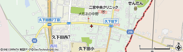 栃木県真岡市久下田548周辺の地図