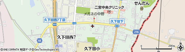 栃木県真岡市久下田552周辺の地図