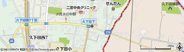 栃木県真岡市久下田738周辺の地図