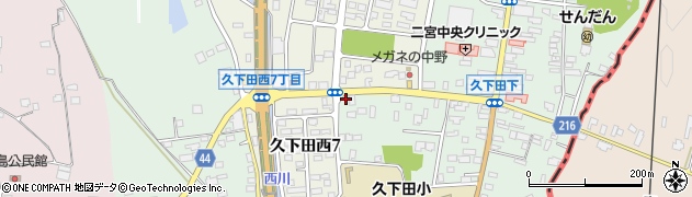 栃木県真岡市久下田563周辺の地図