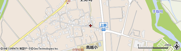 石川県白山市上野町（ル）周辺の地図
