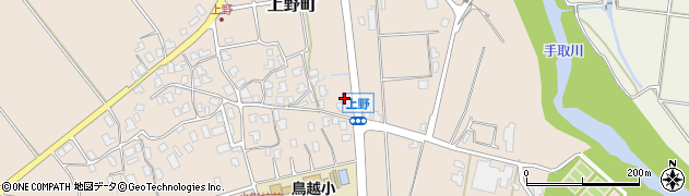 石川県白山市上野町ラ周辺の地図