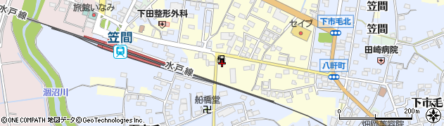 茨城県笠間市笠間4319周辺の地図