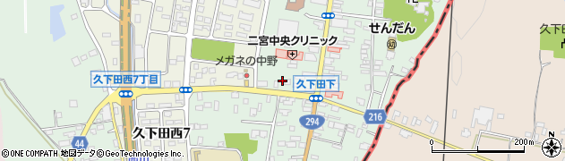 栃木県真岡市久下田731周辺の地図