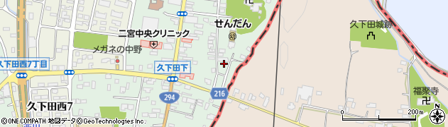 栃木県真岡市久下田795周辺の地図