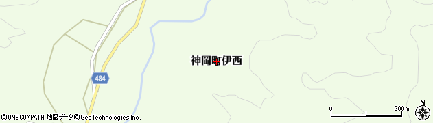 岐阜県飛騨市神岡町伊西周辺の地図