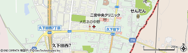 栃木県真岡市久下田701周辺の地図