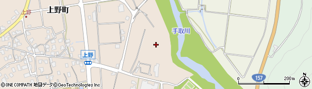 石川県白山市上野町（ト）周辺の地図
