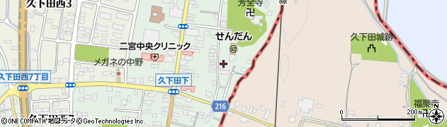 栃木県真岡市久下田793周辺の地図