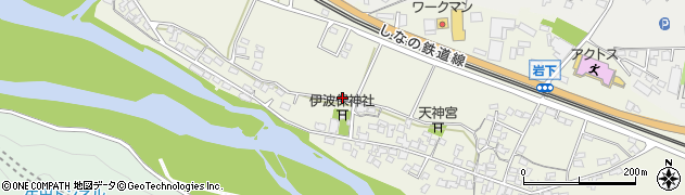 長野県上田市岩下周辺の地図
