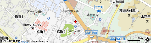 武田塾　水戸校周辺の地図