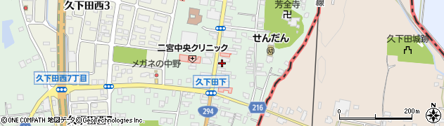 栃木県真岡市久下田775周辺の地図