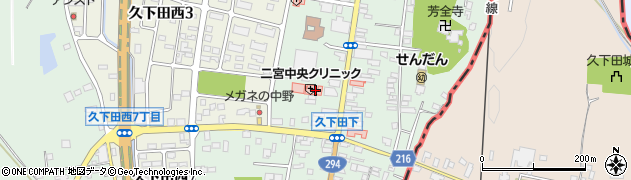 栃木県真岡市久下田721周辺の地図