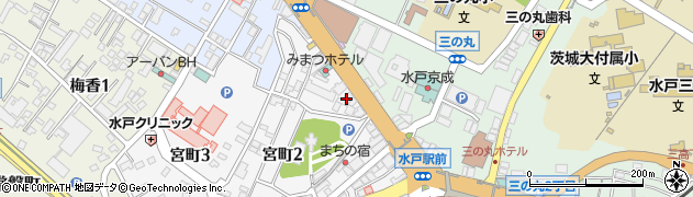 福島銀行水戸支店 ＡＴＭ周辺の地図