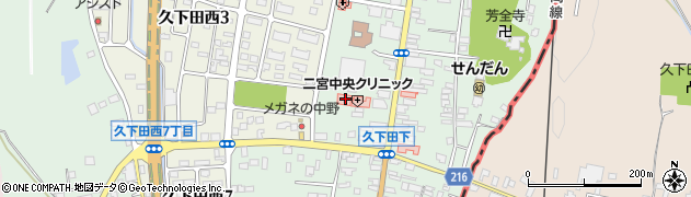 栃木県真岡市久下田708周辺の地図