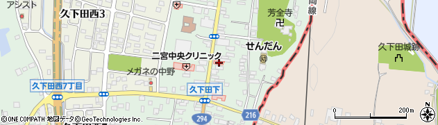栃木県真岡市久下田777周辺の地図