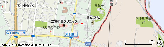 栃木県真岡市久下田779周辺の地図