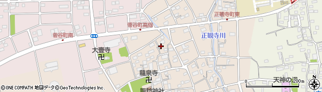 群馬県高崎市正観寺町1051周辺の地図