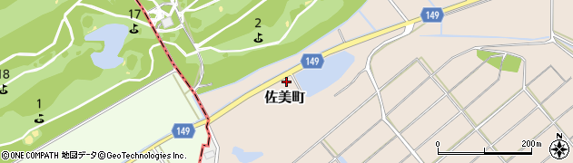 石川県小松市佐美町（イ）周辺の地図