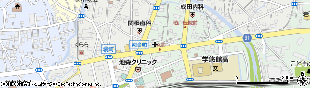 栃木銀行栃木支店周辺の地図