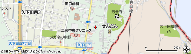 栃木県真岡市久下田785周辺の地図