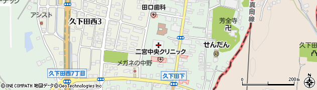 栃木県真岡市久下田711周辺の地図