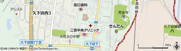 栃木県真岡市久下田717周辺の地図