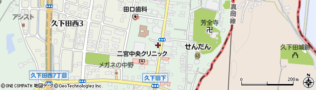 栃木県真岡市久下田716周辺の地図