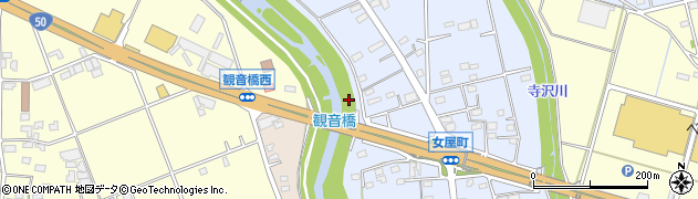 観音橋周辺の地図