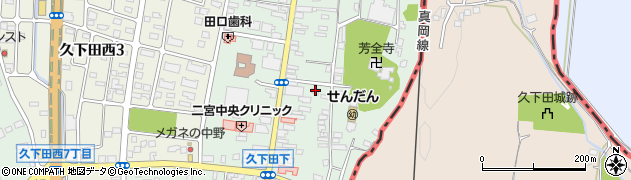 栃木県真岡市久下田788周辺の地図
