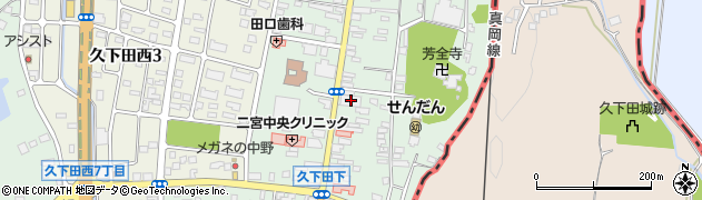 栃木県真岡市久下田786周辺の地図