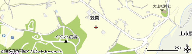 茨城県笠間市笠間3166周辺の地図