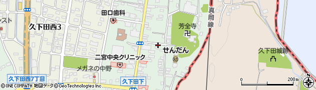 栃木県真岡市久下田791周辺の地図