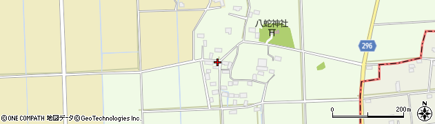 栃木県栃木市久保田町231周辺の地図