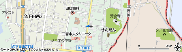栃木県真岡市久下田790周辺の地図