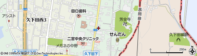 栃木県真岡市久下田808周辺の地図