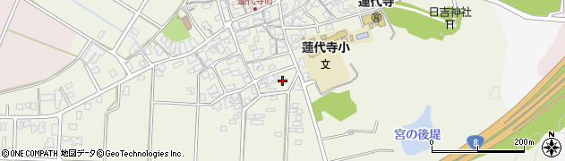 石川県小松市蓮代寺町ニ甲周辺の地図