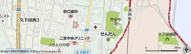 栃木県真岡市久下田809周辺の地図