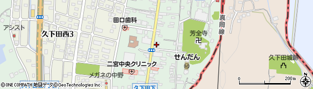 栃木県真岡市久下田810周辺の地図